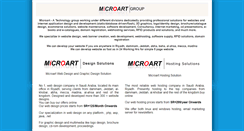 Desktop Screenshot of microartgroup.com